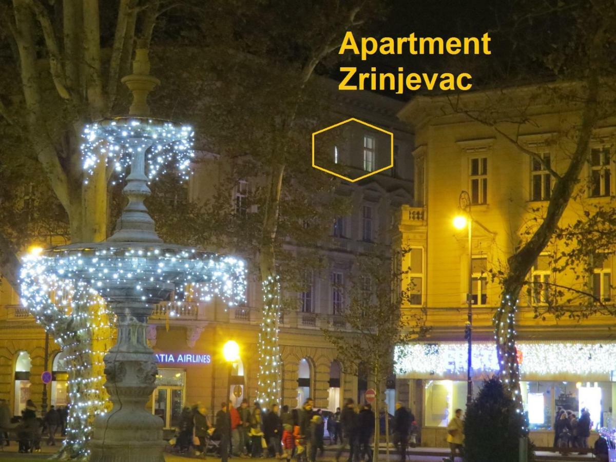 Apartment Zrinjevac Zagreb Exterior foto